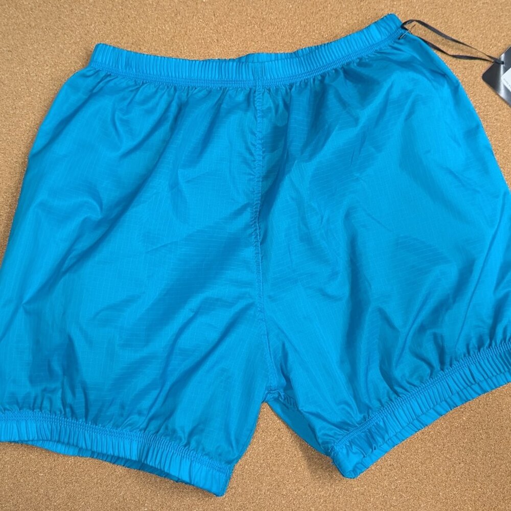 Suffolk Turquoise Roll Down Rip Stop Shorts